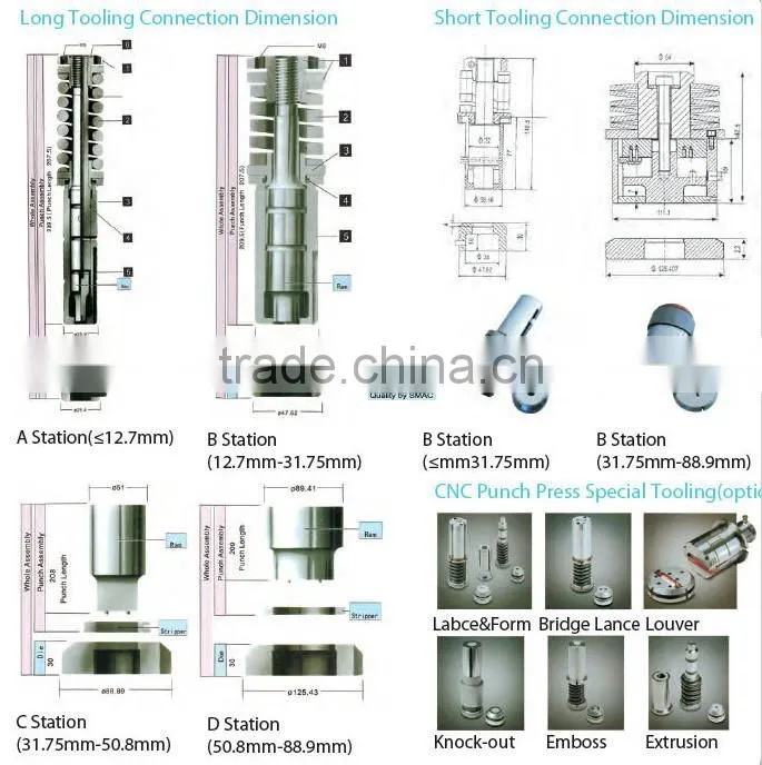 chinese cnc punch machine tools