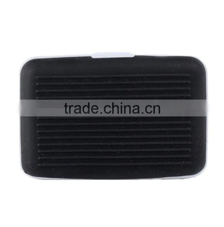 Silicone Wallet Purse Business Name ID Credit Card Holder Case