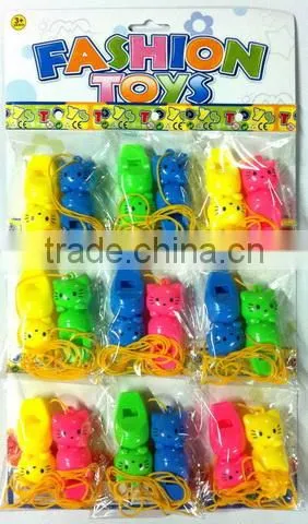 plastic duck whistle