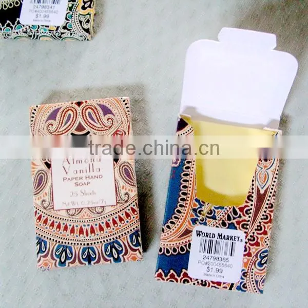 GFChina Factory OEM Wholesale pocket paper soap for Silicone Menstrual Cups