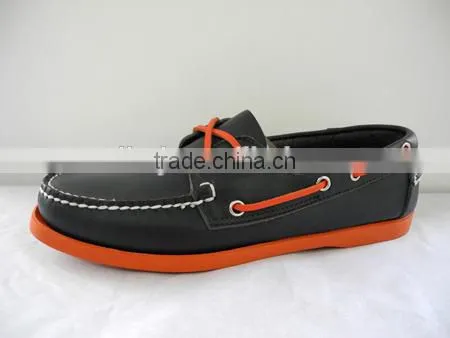 Handsewn Blucher Moccasin Construction Boat Shoes