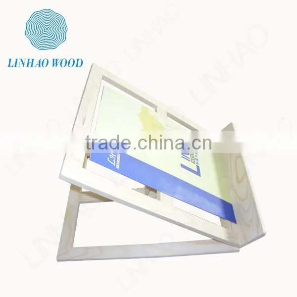 Factory Supply Wood Folding Book Stand