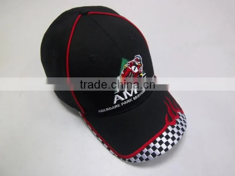 wholesale embroidery sport hat and custom 6 panels sport cap