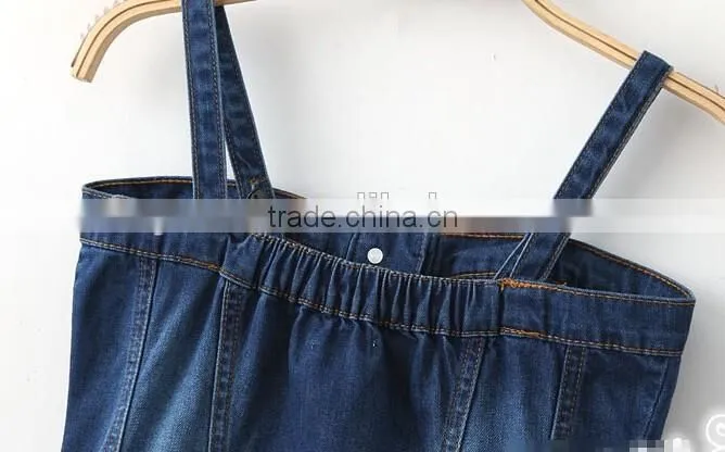 2016 vest dress slim fit bull-puncher skirt show thin package buttocks