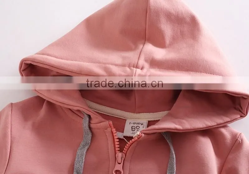 High quality european child garment cotton clothing children comfortable kids clothes set