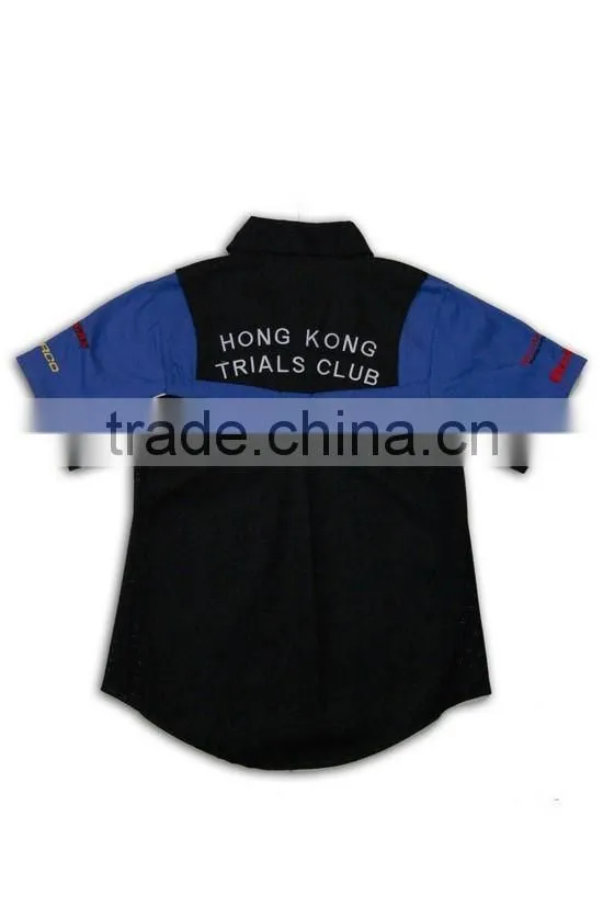 Turn-down collar Shirt ActivityTeam Shirt Embroider logo Shirt