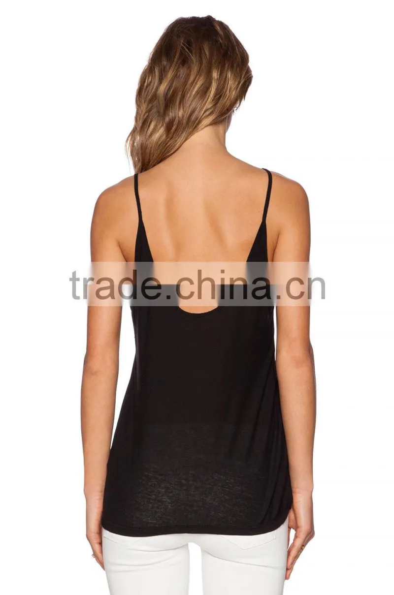 cotton poly lightweight cami