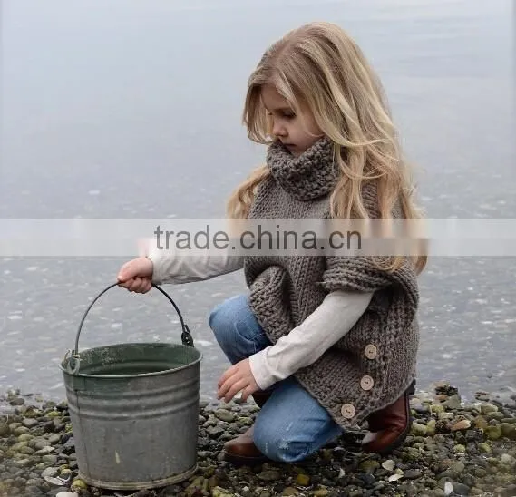 New Fashion Design Inmporter Baby Girl Pullover Sweater