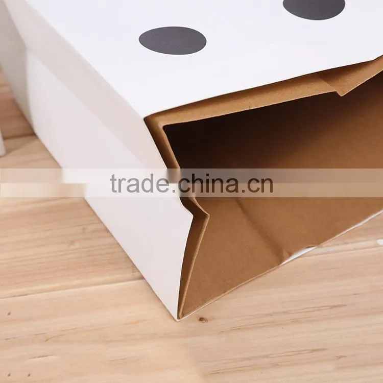 Popular Animal Cartoon Cute Heavy Kraft Bag Kids Toy Storage Bag