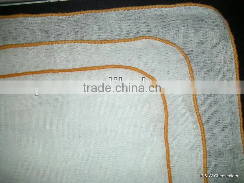 100% Cotton Gauze Cheese Cloth Face Cleaning Cloth 4layers 23cm x 28cm