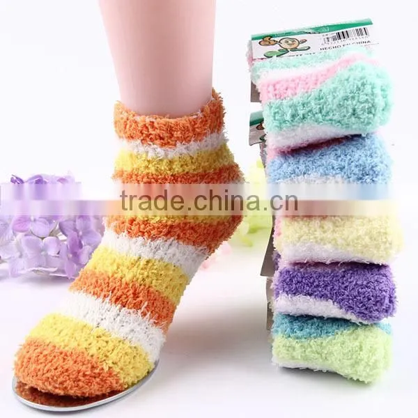autumn&winter thick fluffy children warm socks