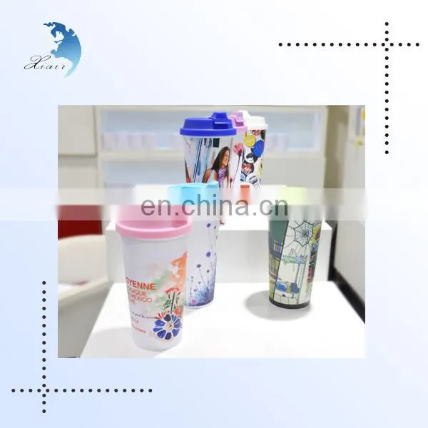 Plastic Coffee Cup, Travel Mug, Camera Lens Cup Mugs