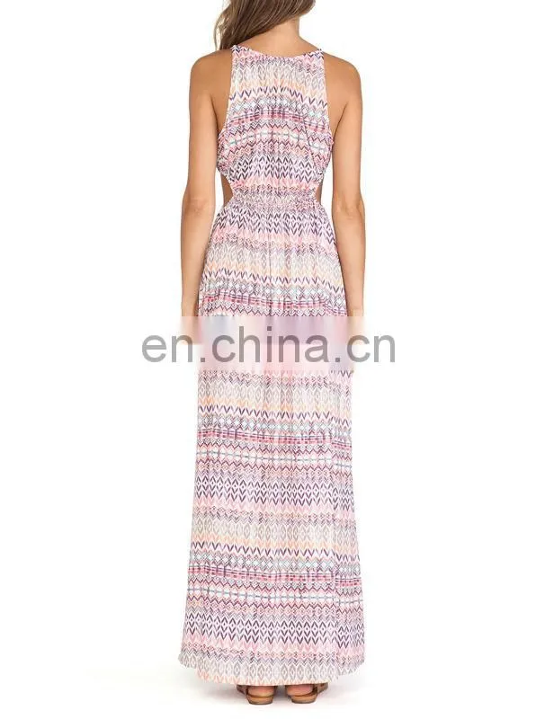 CHEFON Printed ladies monsoon maxi dresses