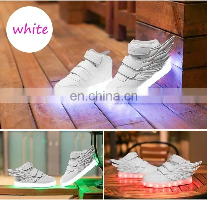 Wholesale kids led light shoes children sneakers