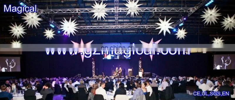 fantastic flowers decoration/ inflatable beautiful lighting flowers for sale