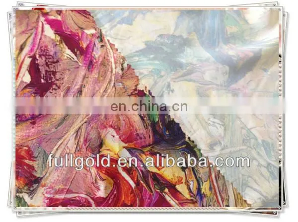 Fashion new design pretty colorful digital jersey polyester printed satin fabric for ladies' garment
