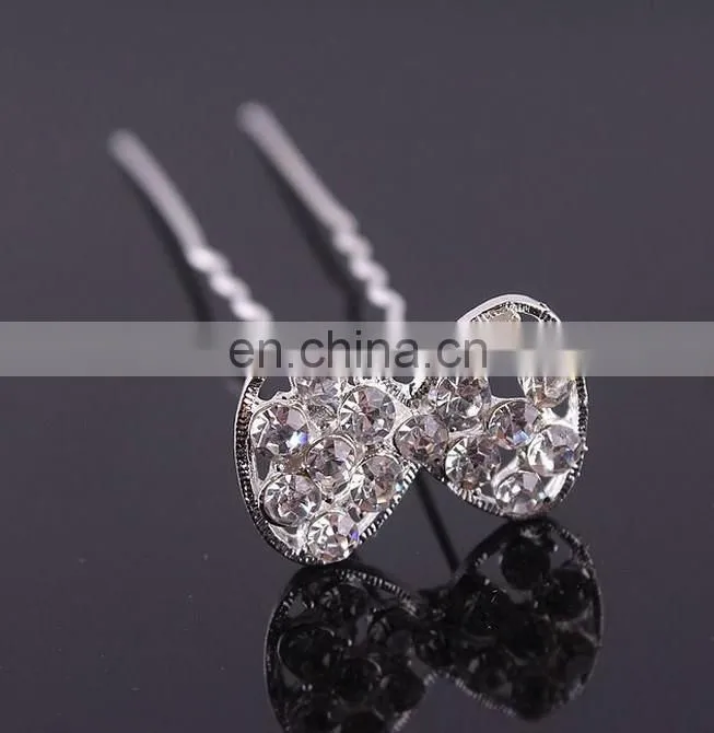 Factory wholesale silver five star hair pins