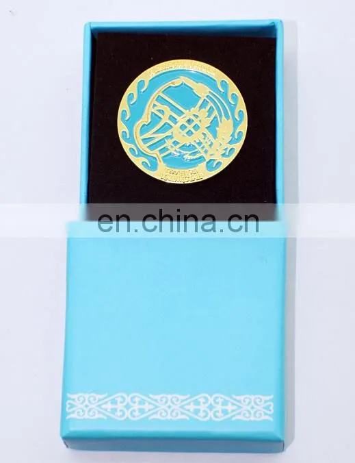 silver aluminum business card case with mirror