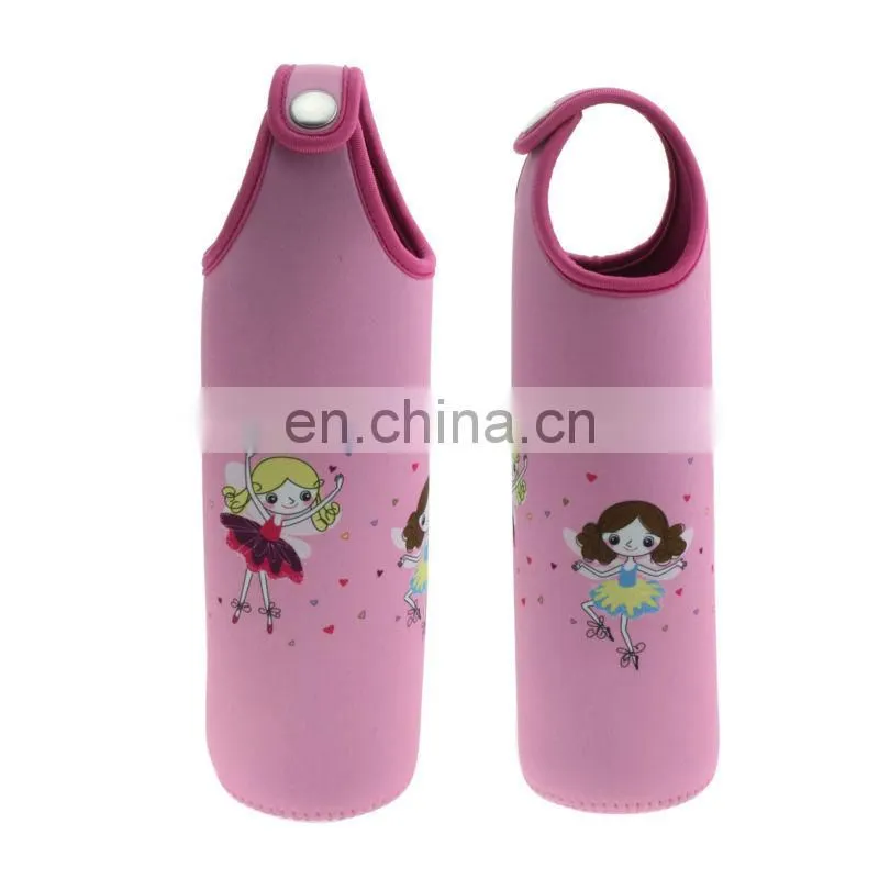plastic buckle logo custom neoprene can cooler holder