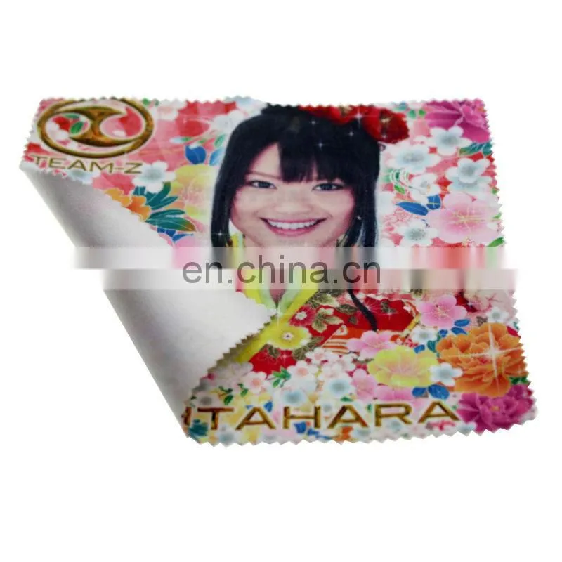 custom making brand premium microfiber fabric cloth factory