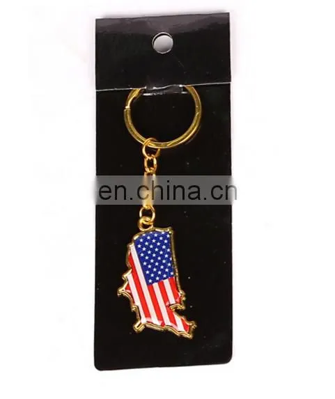 color enamel country flag map logo keychains custom football team logo keychains fan's gifts 2018 world cup game gifts