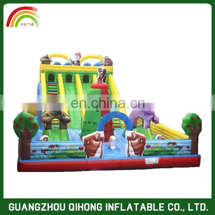 Hot sale!!! New design inflatable water slide for kids and adult