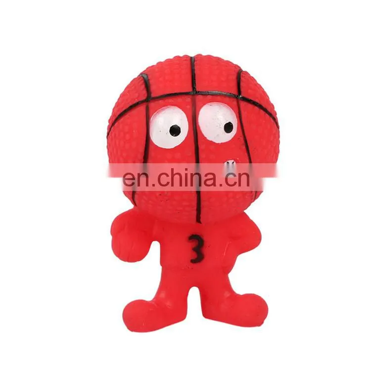 Latex Durable Soft Chew Pet Dog Toy Squeaky Dog Toy Latex