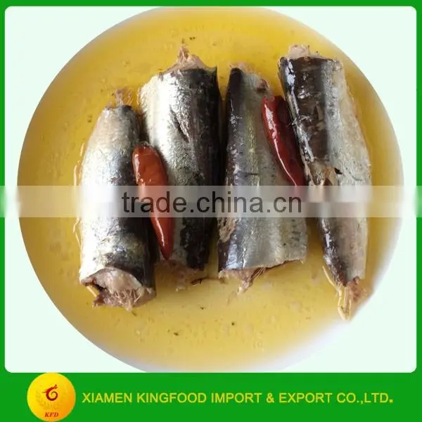 Sardines with Chili Powder in Oil