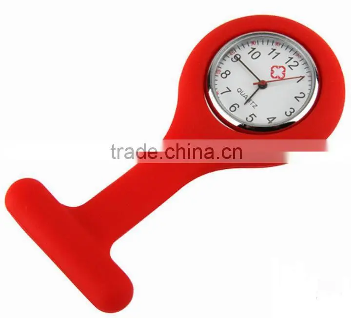 Colorful Silicone rubber Nurse Watch