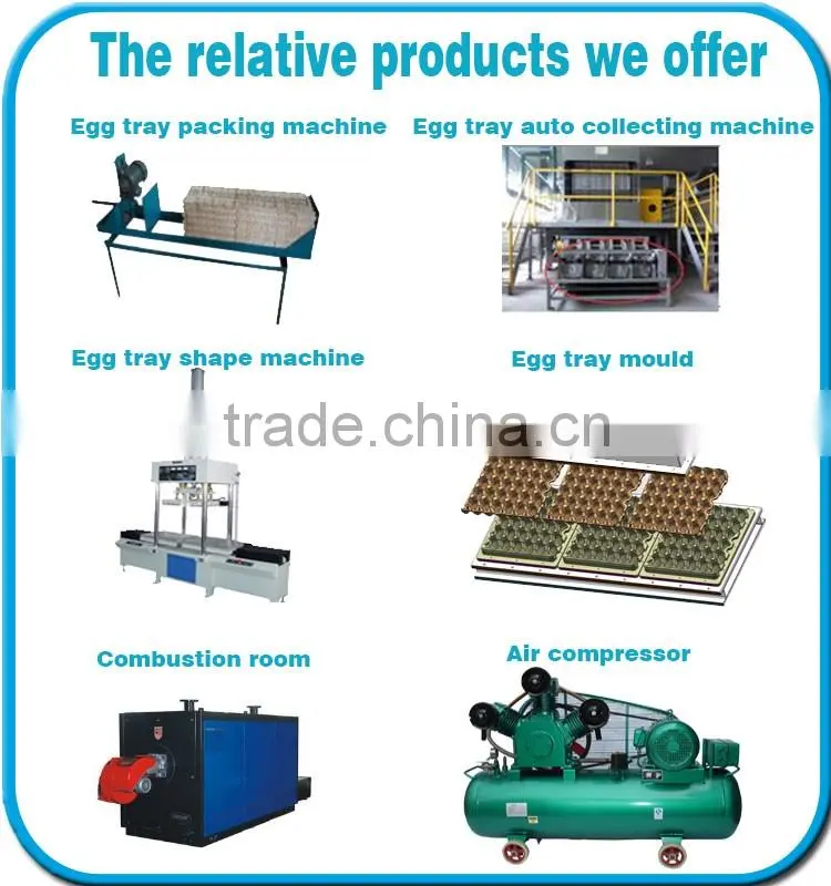 Automatic forming machine egg box making machine with a discount