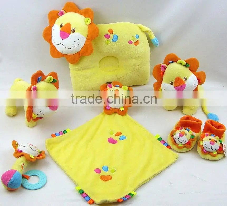 Soft knitted bunny toys