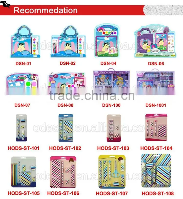 Disney Universal NBCU FAMA BSCI GSV Carrefour Factory Audit Manufacturer Wholesale Hello Kitty Coloring Set