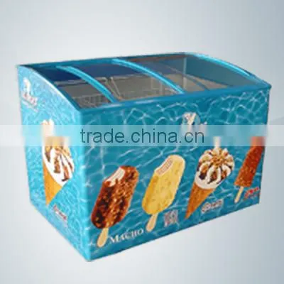 Supermarket showcase refrigerator commercial freezer supermarket open display fridge blast freezer