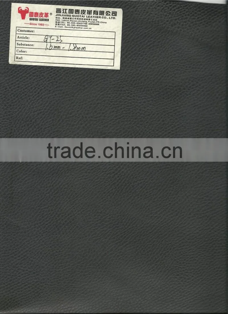 Genuine cow barton print leather for shoes & bags
