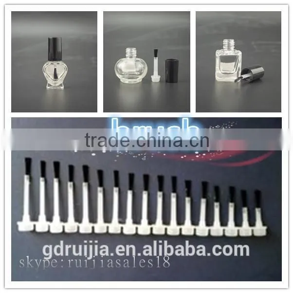 double nail polish bottle 12ml nail polish glass bottles