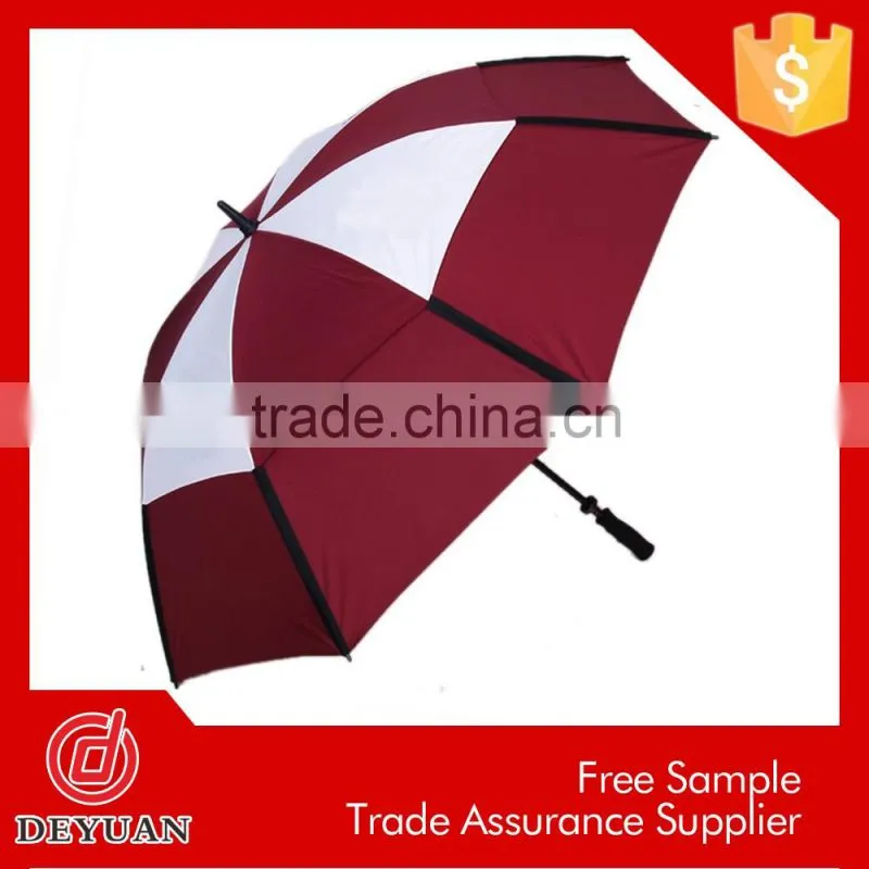 art frames golf clubs 62inch automatic 2 color umbrella
