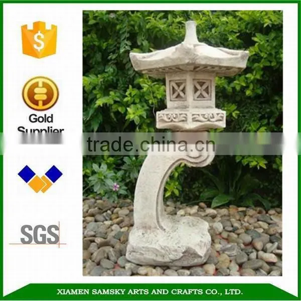 16"H Outdoor japanese garden lanterns