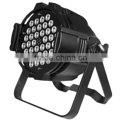36x3w led par light stage led par light 7CH DMX512 high brightness RGB color mixing