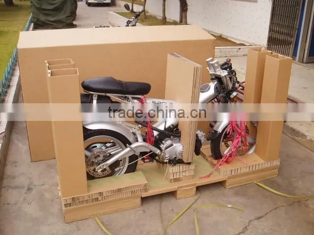 Heavy Duty Motorcycle Honeycomb Paper Custom Packaging Cushion Buffering Material