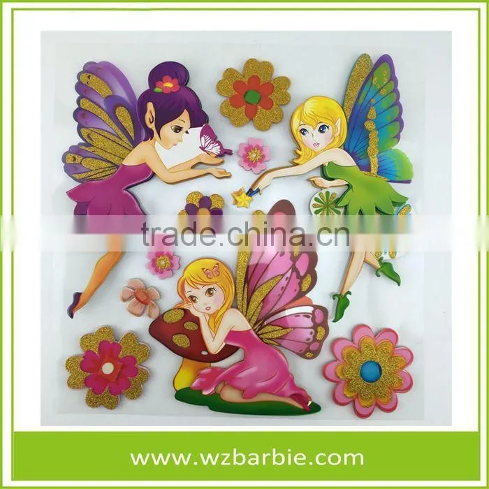 Removable Self-adhesive 3D wall sticke,room or party decoration for Christmas