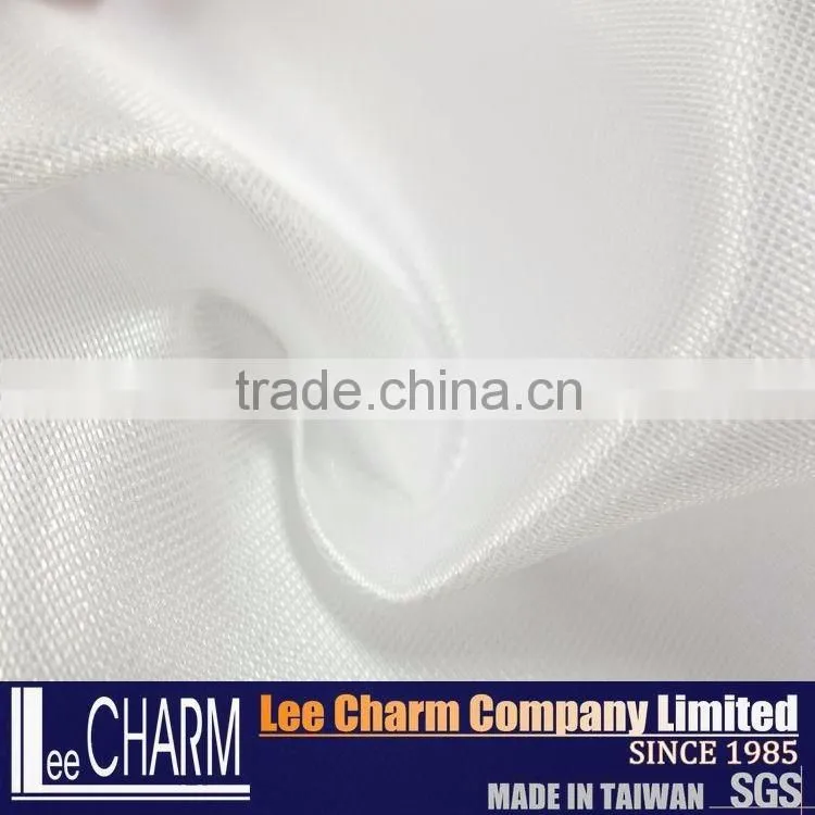 100% Polyester Semi-Dull Satin Wedding Decoration Textile