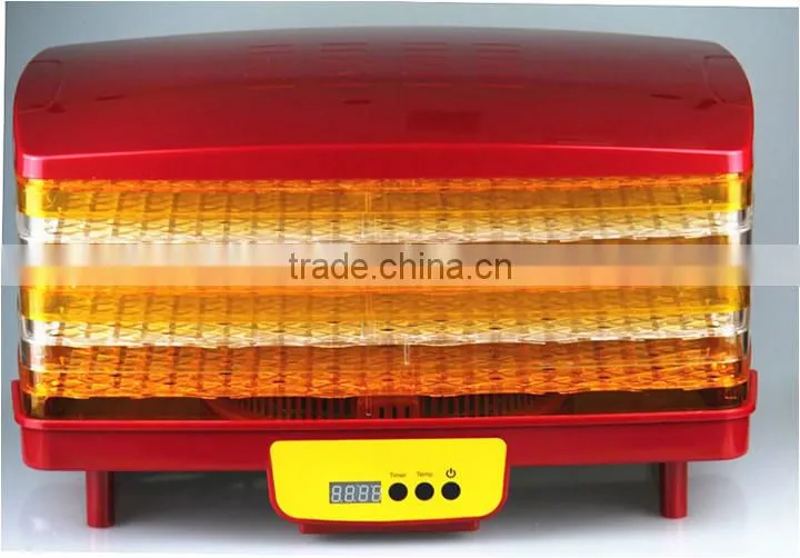 550W 6 Trays Digital LCD Square Food Dehydrator FD-800B