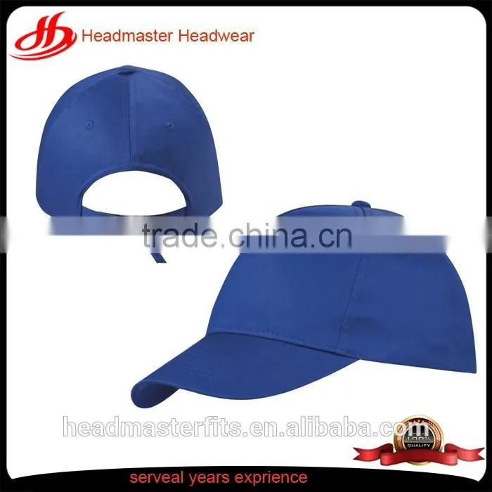 100% polyester mens blank plain baseball caps from china