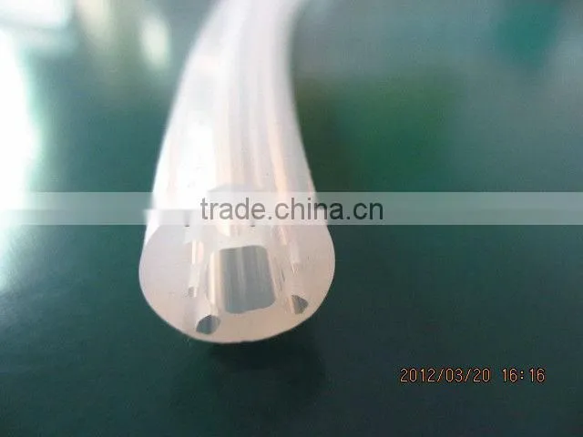 several hole's silicone tube