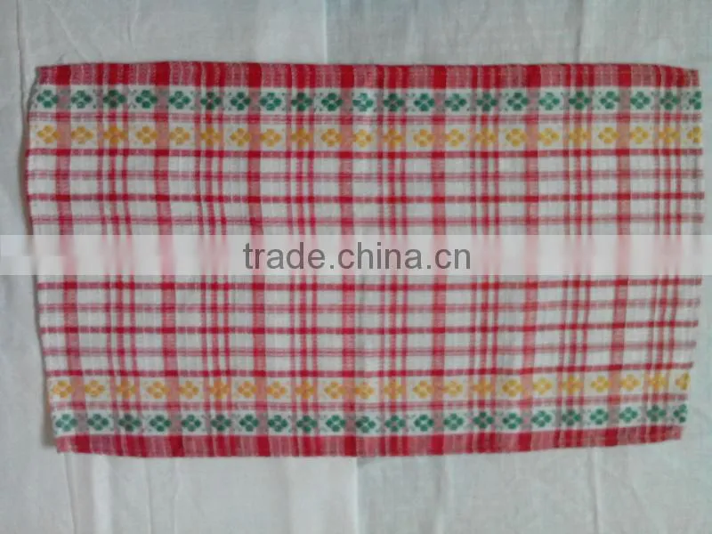 Jacquard plain kitchen towel