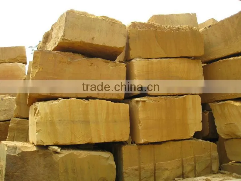 Yellow Veins Sandstone Tile