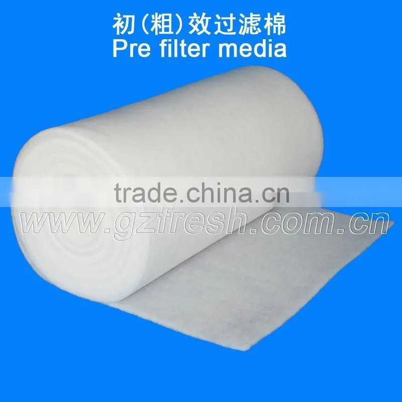 FRS-30 blue white g4 pre filter media air filter for spray booth served in rolls or pieces