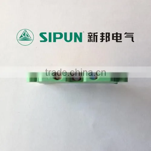 SUK2.5 earthed din rail screw type terminal block