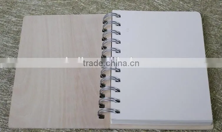 wood cover notebook