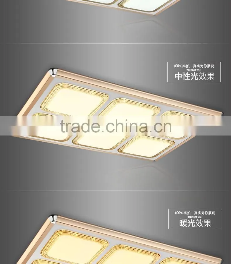Aluminum alloy frame lighting China led ceiling acrylic ceiling lamp